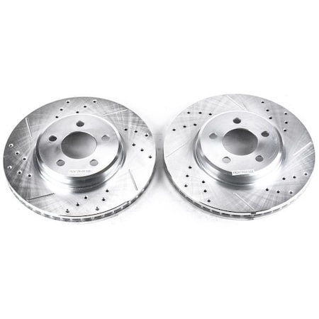 Powerstop Drilld&Slottd Rotor Pair, Ar8358Xpr AR8358XPR